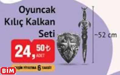 OYUNCAK KILIÇ KALKAN SETİ OYUNCAK KILIÇ KALKAN SETİ